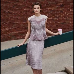 Yeon France skirt set, this is a 1/1 couture piece truly so incredible fabric